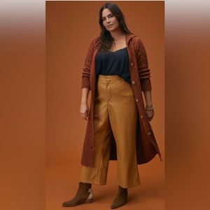 Anthropologie Hooded Duster Cardigan